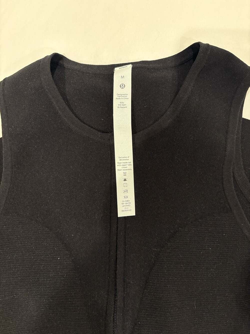 Lululemon SenseKnit Running Romper Black - Picture 5 of 6